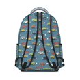 thumbnail image 2 of Student Construction Tractor Backpack Cartoon Firefighter Truck Design, Adjustable Strap School Bag, Wear-Resistant and Perfect for Outdoor and School Use, 2 of 6