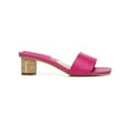 thumbnail image 2 of Franco Sarto Womens Cruella Leather Slip On Slide Sandals, 2 of 3