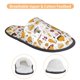 thumbnail image 3 of Fotbe Thanksgiving Pantuflas Peludas para Mujer con Estampado, Zapatillas de Peluche, Zapatos de Invierno para Casa, Uso Interior y Exterior-Medium, 3 of 8