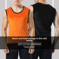 thumbnail image 3 of Chaleco de hombre con forro polar de doble cara, sujetador grueso y cálido, capa Base, Top adelgazante, suaviza tu silueta, ropa interior térmica T, 3 of 5