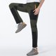 thumbnail image 3 of Pantalones elásticos de carga para exteriores de otoño para hombre, resistentes al viento, impermeables, resistentes al desgaste, transpirables, de secado rápido, pantalones de montañismo con costuras, 3 of 5