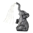 thumbnail image 3 of Estatua solar Gloria escultura LED decoración de jardín elefante, 3 of 9
