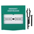 thumbnail image 3 of WALFRONT Break Glass Fire Alarm Emergency Door Release Button Switch Control Access Switch,Alarm Emergency Button,Emergency Button, 3 of 7