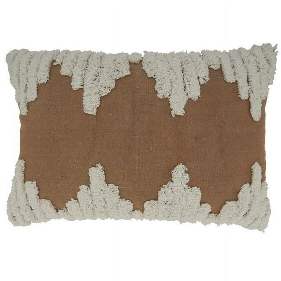 Saro Lifestyle Tufted Down Filled Throw Pillow