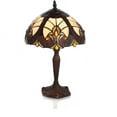 thumbnail image 4 of River of Goods Halston Stained Glass 16" Table Lamp, 4 of 4