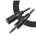 thumbnail image 2 of iMBAPrice® 25 Feet 3.5mm Male to Female Stereo Audio Cable for Phones, Headphones, Speakers, Tablets, PCs, MP3 Players and More, 2 of 6
