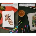 thumbnail image 2 of 137 PCS Art Supplies, Wooden Art Set Crafts Kit with Drawing Easel, Colored Pencils, Watercolor Cakes, Creative Gift for Kids, 2 of 8