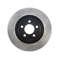 thumbnail image 3 of Stop Tech Power Slot Brake Rotor 126.63061SL SportStop Slotted; Silver E-Coated; Alloy; Single, 3 of 5