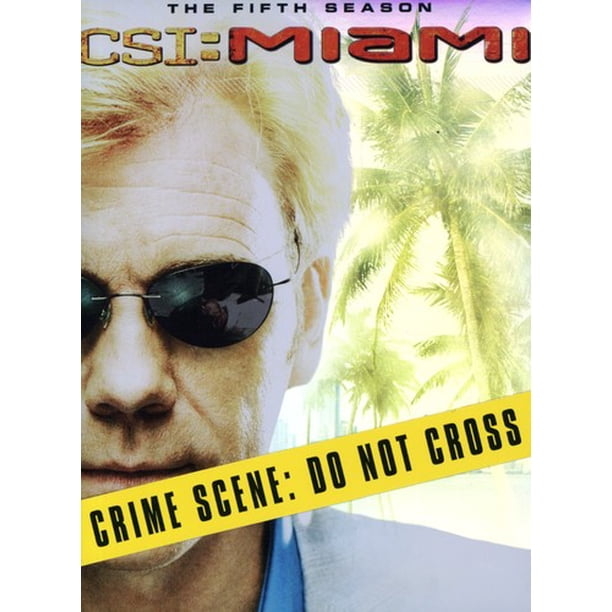 Csi Miami The Fifth Season Dvd Walmart Com Walmart Com