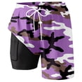 thumbnail image 3 of Men's Board Short for Everyday Leisure with Comfortable Mesh Liner Ideal for Summer Swim and Surf Activities, 3 of 3