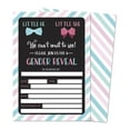 thumbnail image 1 of Inkdotpot 30Gender Reveal Baby Shower Invitation Cards Its a Boy Its a Girl Fill In Blank Invites, 1 of 6