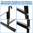 thumbnail image 5 of HECASA One Pair Cargo Shipping Container Shelving Brackets Instant Hook Hang Shelf Universal for Maximize Storage Cargo Space 2 Pcs, 5 of 13