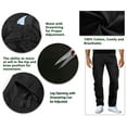 thumbnail image 4 of TRGPSG Men's Wild Relaxed Fit Cargo Pants with 9 Pockets(No Belt),Black 29x30, 4 of 8