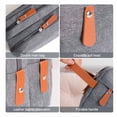 thumbnail image 3 of Bolsa de para hombre, bolsa de sujeción Universal para Hotel en casa, soporte de almacenamiento de artículos de tocador con cremallera, Almacenamiento y organización del hogar Gris 25*15*10cm Inteprter  HA078212-02, 3 of 6