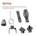 thumbnail image 4 of relayinert 7pcs Pipe Dredge Slicer Spring Waterproof Floor Drain Tool Factory, 4 of 6