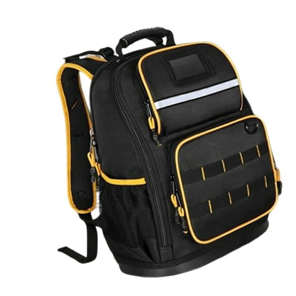 Heavy-Duty Tool Backpack with Reinforced Compartments for Construction Professionals