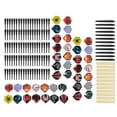 thumbnail image 3 of Juego de Dardos de Punta Blanda de 12 Piezas de 14 G, 100 Puntas + Eje de 12 Dardos + 42 Vuelos, Dardos de Punta de Plástico Profesional para Tablero de Dardos Ecomeon no, 3 of 6