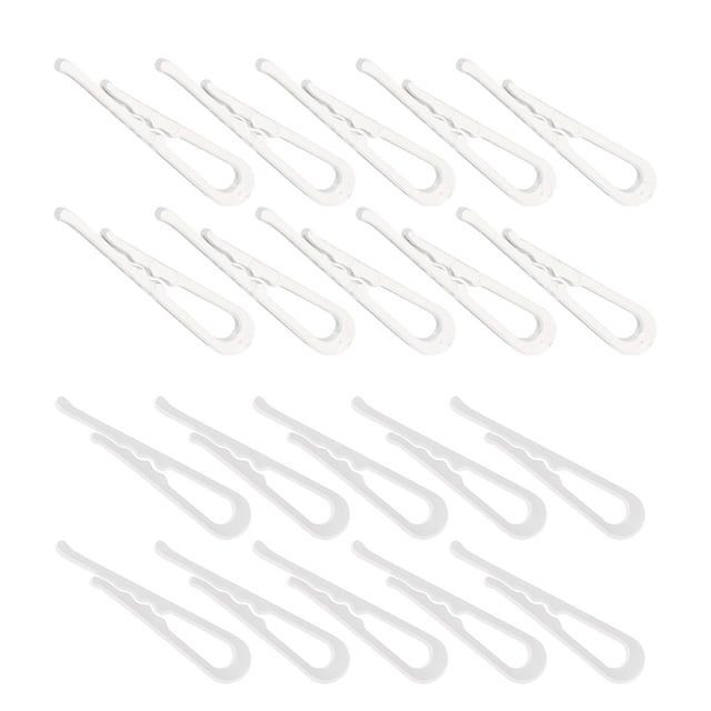 ADDHAT 200Ud Sujetadores De Ropa Plásticos Para Camisas Delantales Y Accesorios