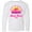 AA-White, variant on Summer Enjoy the Sunshine Miami Beach Florida in Pink Long Sleeve Youth T-Shirt