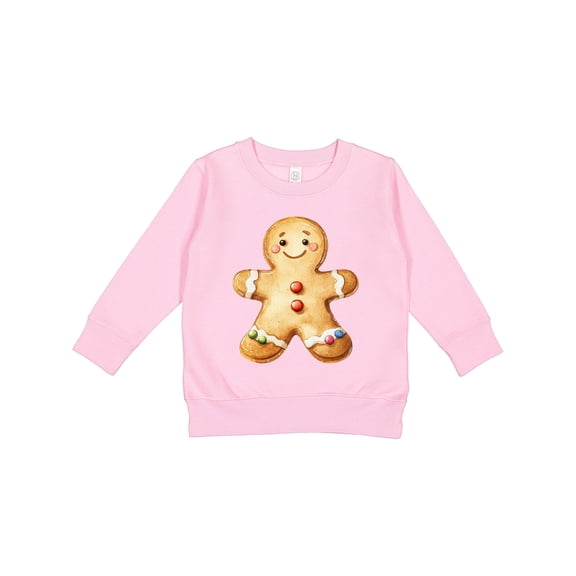 Inktastic Gingerbread Man Cookie Toddler Sweatshirt