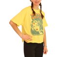 thumbnail image 2 of Junk Food - Camiseta gráfica para mujer Wonder Woman, color amarillo, pequeña, 2 of 5