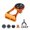 Orange, variant on JZROCKER Computer Mount Bicycles Extended Mount Light Stands Camera Light Holder