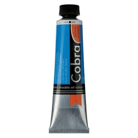 UPC: 8712079312466 | Cobra Water Mixable Oil Colour 40ml Cerulean Blue Phthalo