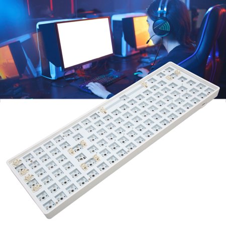 Mechanical Keyboard Kit, 100 Keys Hot Swappable DIY Mechanical Keyboard ...