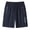 j-Dark Blue12123, variant on LIIPEE Men Shorts Casual Solid Color Knee Length Shorts Male Fashion Loose Fit Drawstring Shorts Summer Cool Comfortable Soft Breathable Daily Shorts,Black12023,L
