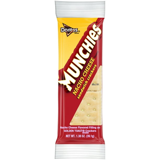 Doritos Munchies Nacho Cheese Sandwich Crackers, 1.38 Oz
