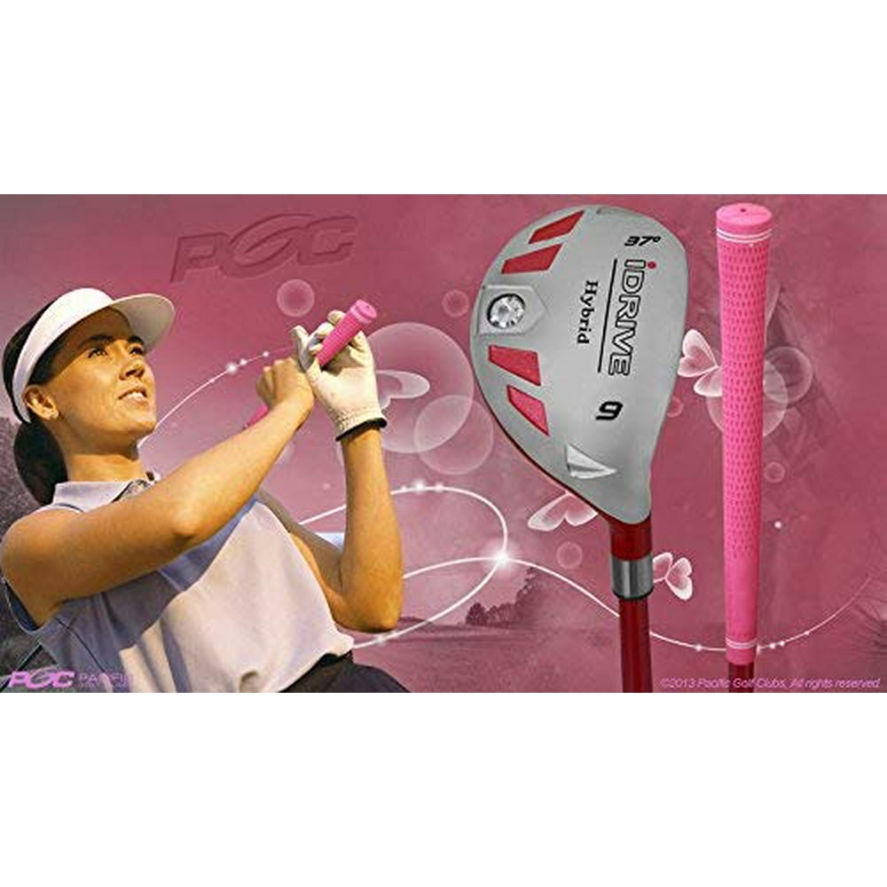 Integra Senior Ladies iDrive Pink Golf Club 9 Hybrid 55+ Years Womens Right Handed New Utility