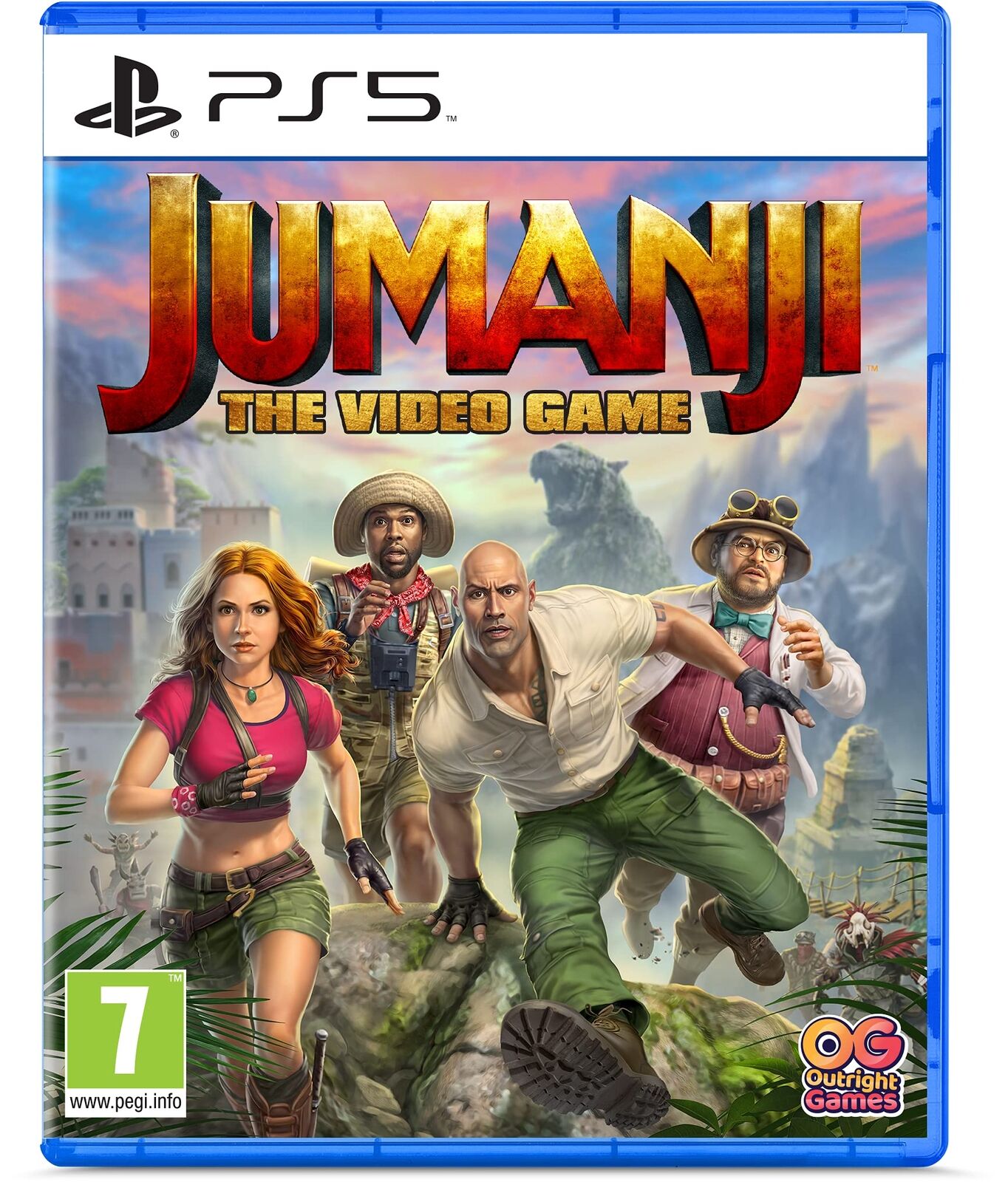Jumanji The Video Game (PS5 Playstation 5) Recover the Jewels and Save Jumanji
