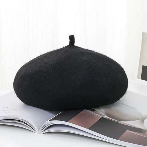 Jinsinto Women Wool French Beret Beanie Beanie Winter Hats Floppy Cap