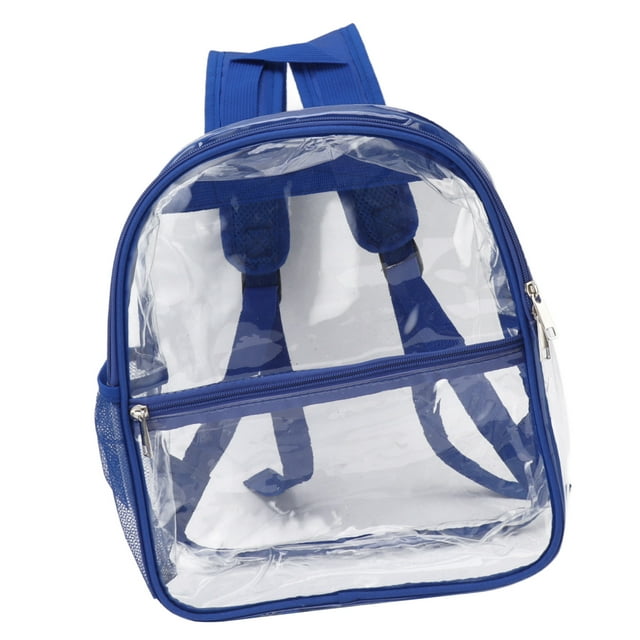 Mochila Transparente, Mochila Transparente de PVC Resistente Con Correa Reforzadas Para Niños y Niñas, Mochila Transparente Para Deportes, Trabajo, Estadio, Seguridad, Viajes
