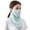 Heart Light Blue, variant on SPRING PARK Women Fashion Printed Scarf Women Anti UV Sun Breathable Full Face Veils for Outdoor Cycling