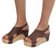 thumbnail image 4 of Sandalias de playa para mujer con punta redonda de verano para mujer, zapatos de cuña informales bohemios Wmkox8yii nm9765, 4 of 9