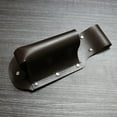 thumbnail image 5 of COM1950s Pu Leather Waist-Mounted Beer Sleeve - Hands-Free Bottle & Can Holder for Outdoor,Camping,Hiking (Black/Coffee), 5 of 7