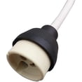 thumbnail image 2 of Jane Art (6 Pieces) GU10 Socket Ceramic Base and Terminal Block/Bridge with Cable and Insulating Sleeve - Adapter for LED and Halogen Socket Connectors, 2 of 5