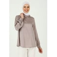 thumbnail image 4 of Dusty Lilac - Crew neck - Polo neck - Blouses - Refka, 4 of 5