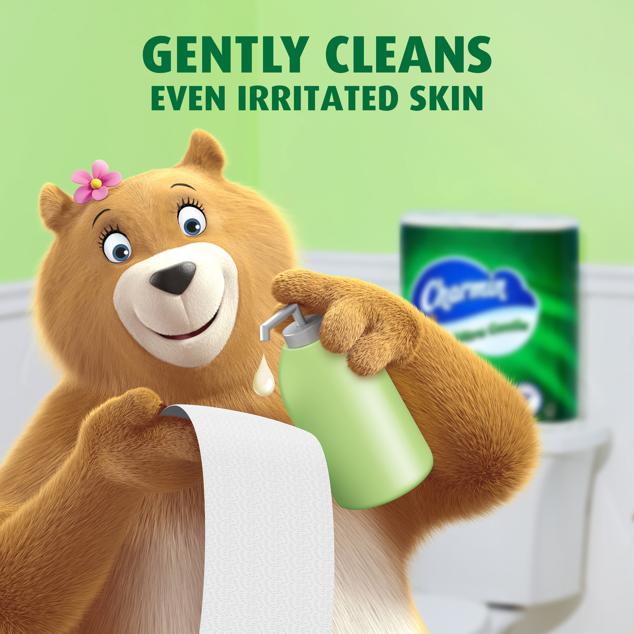 Charmin Ultra Gentle Toilet Paper with Lotion, 18 Mega Rolls photo 6
