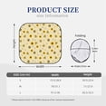 thumbnail image 3 of Balery 2 Piece Sunflowers Bee Car Windshield Sun Shade|Foldable Front Windshield Shade for Car Front Window for Most Sedans SUV Truck-Small, 3 of 7