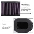 thumbnail image 4 of Motorcycle Air Cleaner Intake Filter For Kawasaki Z750 2004-2012 Z800 2013-2015 Z1000 2003-2009 Moto, 4 of 5