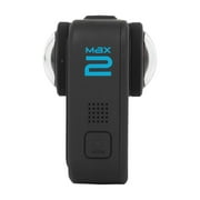 GoPro MAX2 - Waterproof 360 + Traditional Action Camera with Touch Screen, Spherical 8K Video, 29MP 360 Photos, Easy Replaceable Lenses, HyperSmooth Stabilization, 6 Microphones