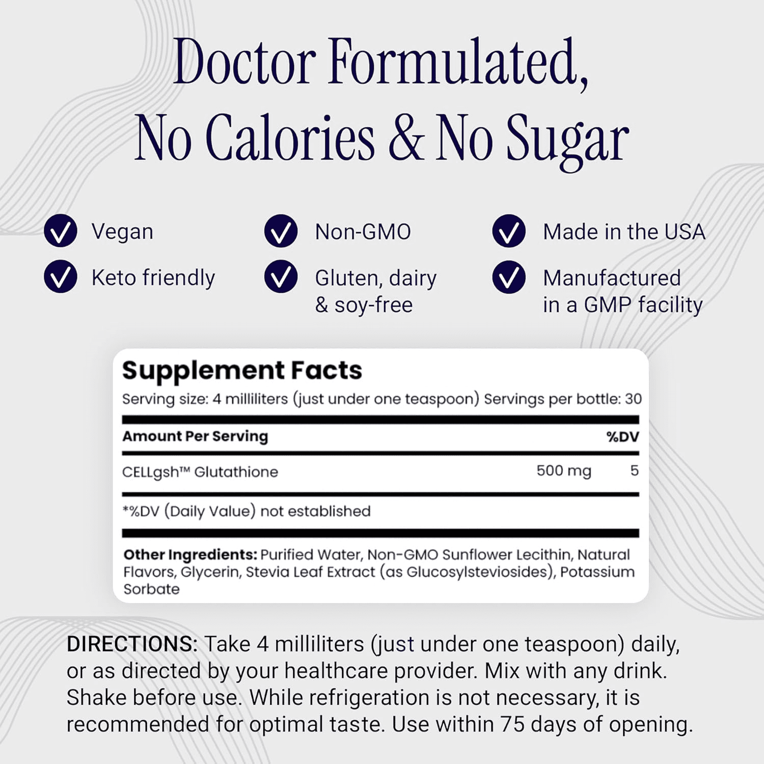 Rho Nutrition Liposomal Glutathione - Ultra High Absorption Liquid  Glutathione Supplement Supports Natural Detoxification, Immune System, Skin  Health, Mental Clarity & Overall Well-Being