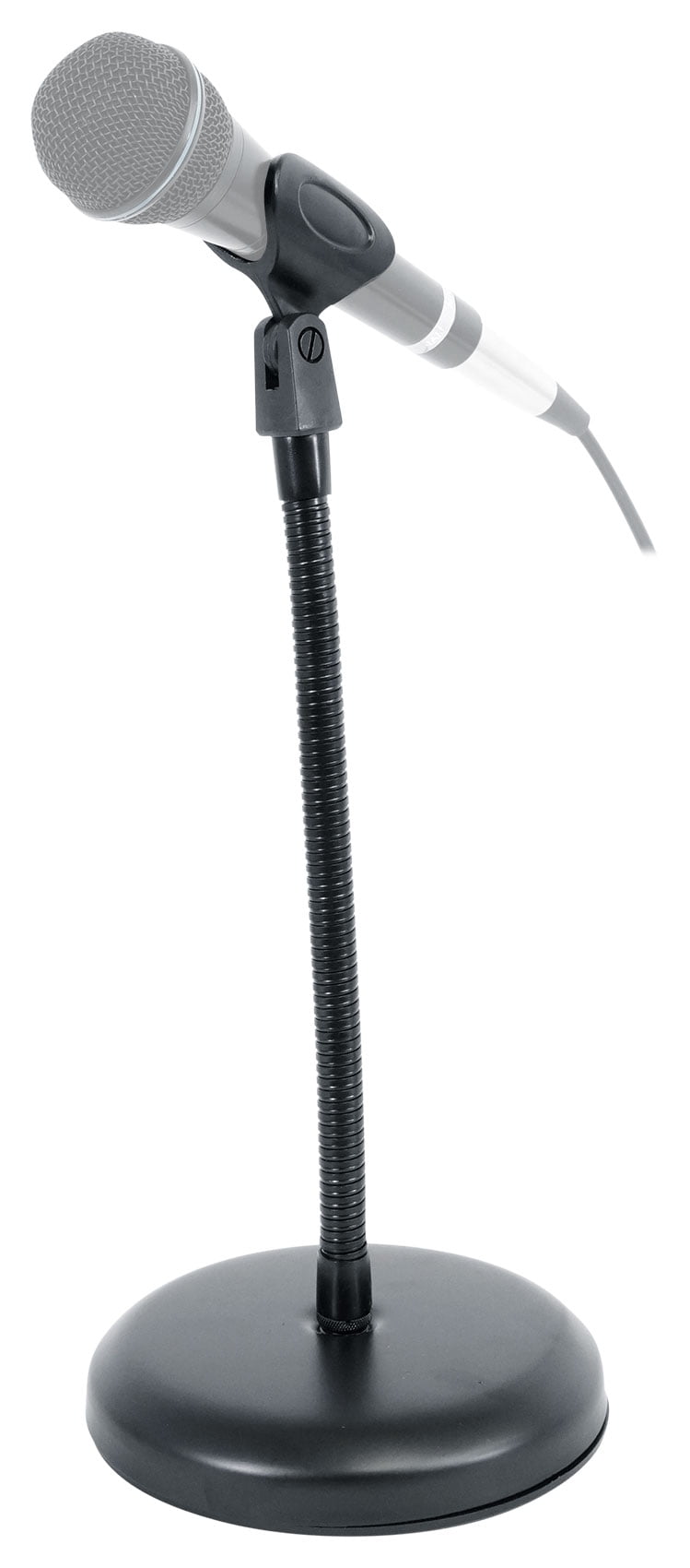 Rockville MD5 Desktop Mic Stand w/ Gooseneck Base+Clip 4 Recording, Studio, Podcast