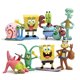 thumbnail image 1 of 8 Uds. De muñecos de dibujos animados, figura de juguete de animé, adorno para coche, regalo para niños para vacaciones, 1 of 1