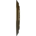 thumbnail image 4 of Ekena Millwork 25 1/4"OD x 4"ID x 2"P Spiral Ceiling Medallion (Fits Canopies up to 4"), Hand-Painted Brass, 4 of 6
