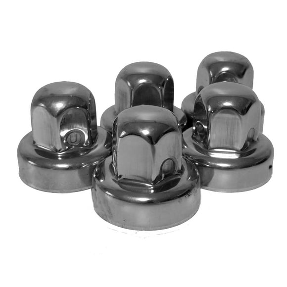 Alcoa, Lug Nut Covers (5 Pieces) Sprinter-Winnebago-Roadtrek-PleasureWay-Leisure Travel, Hide a Lug, 19mm, Stainless Steel, 000135, 000120, Set of 5 LugNuts, All Models: 2006 Through 2021