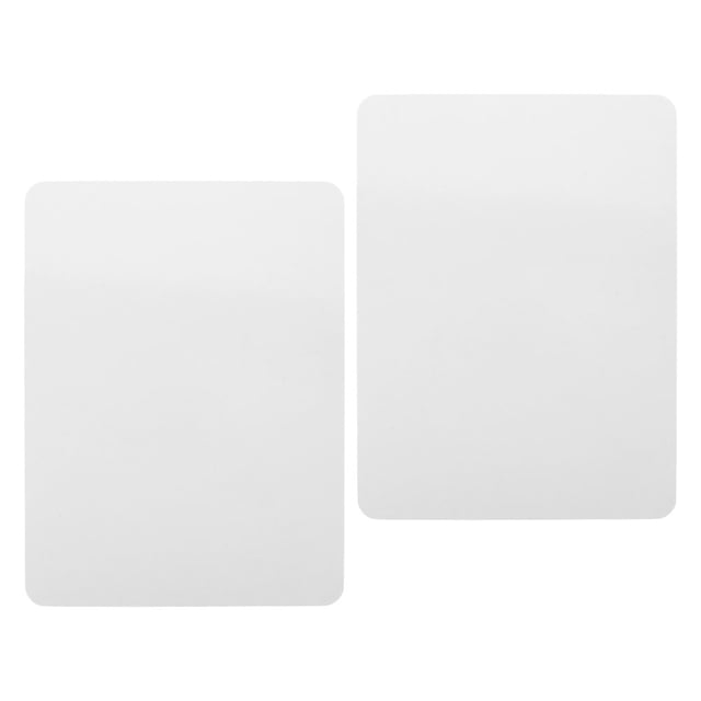 ADDHAT 2Ud Pizarras Para Oficina Y Aula Doble Portátiles De Material Mdf Resistentes