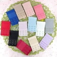 thumbnail image 5 of 3Pcs 5.6x9.7cm Women 3-Hook 3 Rows Spacing Bra Extender Extension Hooks Strap, 5 of 5